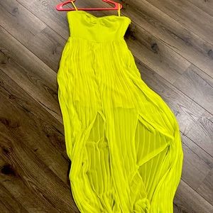 Strapless dress